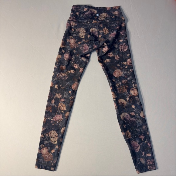 Lululemon Wunder Under Leggings 28” Frosted Rose - Picture 2 of 8